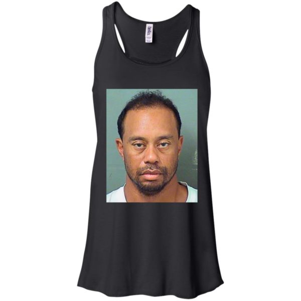 Tiger Woods Mugshot Shirt