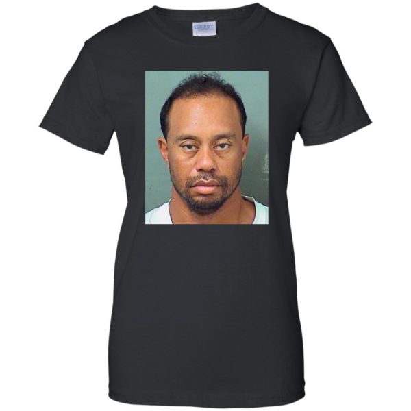 Tiger Woods Mugshot Shirt