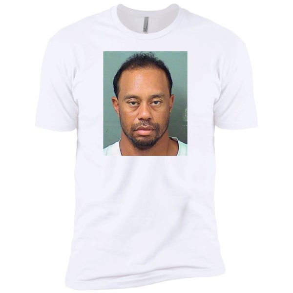 Tiger Woods Mugshot Shirt