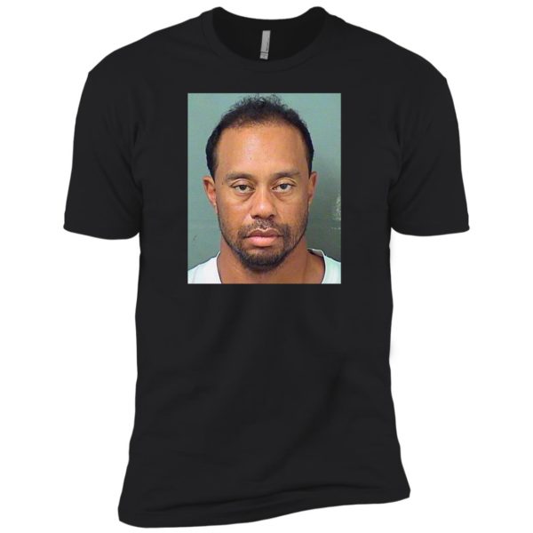 Tiger Woods Mugshot Shirt