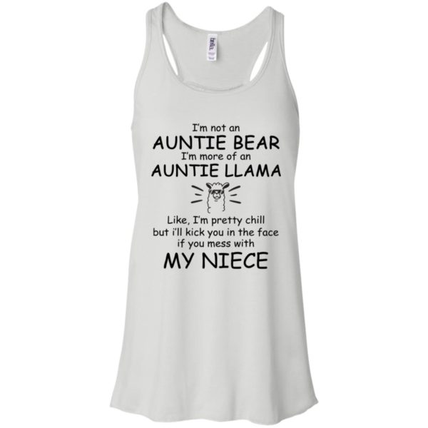 I'm Not An Auntie Bear I'm More Of An Auntie Llama Shirt