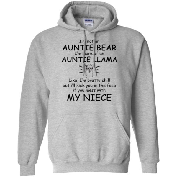 I'm Not An Auntie Bear I'm More Of An Auntie Llama Shirt