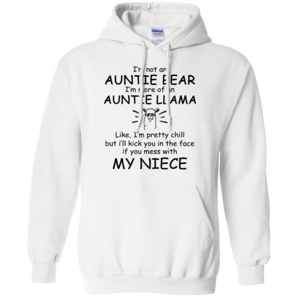 I'm Not An Auntie Bear I'm More Of An Auntie Llama Shirt