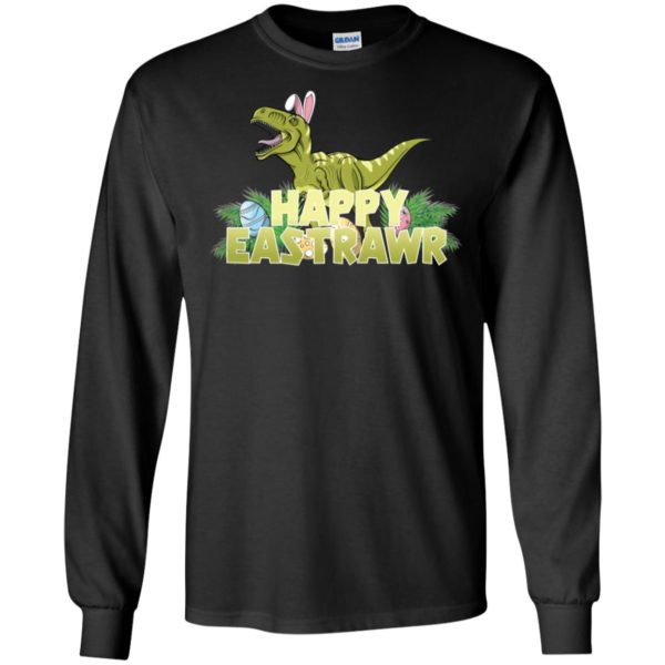Tyrannosaurus Happy Eastrawr Easter Eggs Shirt
