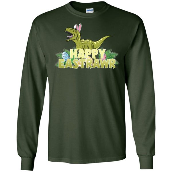 Tyrannosaurus Happy Eastrawr Easter Eggs Shirt