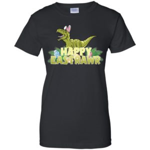Tyrannosaurus Happy Eastrawr Easter Eggs Shirt