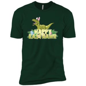 Tyrannosaurus Happy Eastrawr Easter Eggs Shirt