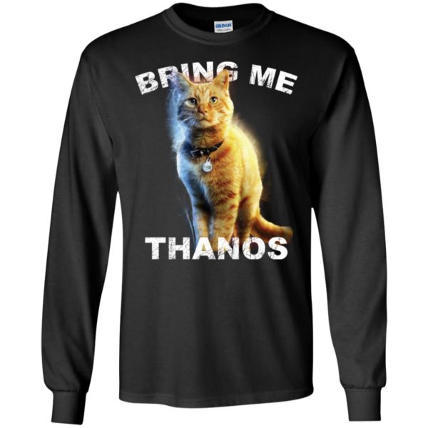 Captain Marvel Cat Goose Bring Me Thanos Shirt