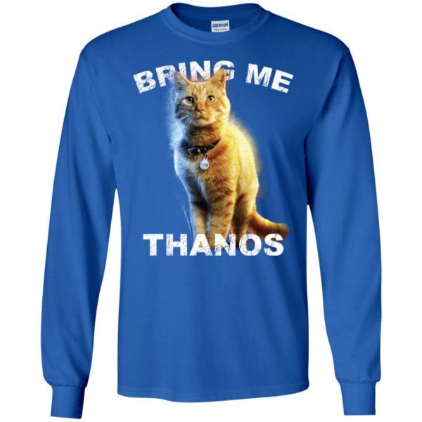 Captain Marvel Cat Goose Bring Me Thanos Shirt