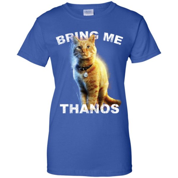 Captain Marvel Cat Goose Bring Me Thanos Shirt