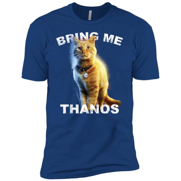 Captain Marvel Cat Goose Bring Me Thanos Shirt