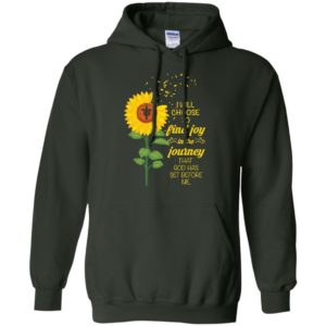 I Will Choose To Find Joy In The Journey That God Has Set Before Me Sunflower Shirt image I Will Choose To Find Joy In The Journey That God Has Set Before Me Sunflower Shirt
