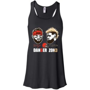 Baker Mayfield and Odell Beckham JR Danger Zone Shirt image Baker Mayfield and Odell Beckham JR Danger Zone Shirt