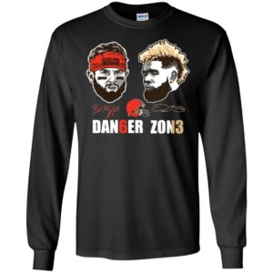 Baker Mayfield and Odell Beckham JR Danger Zone Shirt image Baker Mayfield and Odell Beckham JR Danger Zone Shirt