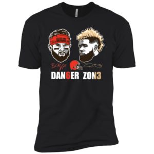 Baker Mayfield and Odell Beckham JR Danger Zone Shirt image Baker Mayfield and Odell Beckham JR Danger Zone Shirt