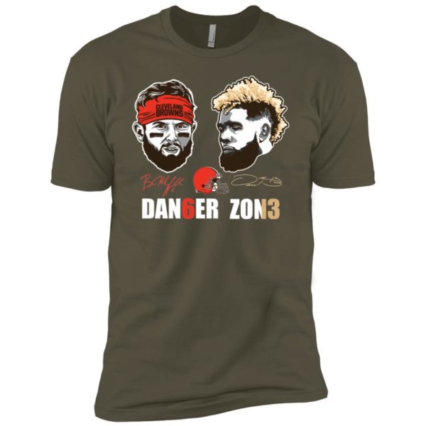 Baker Mayfield and Odell Beckham JR Danger Zone Shirt
