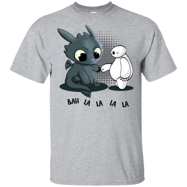 Toothless And Baymax Shirt