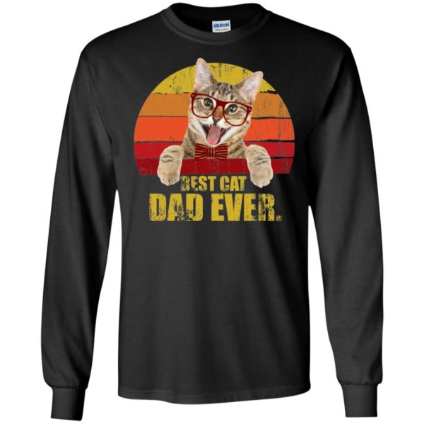 Best Cat Dad Ever Father's Day Shirt