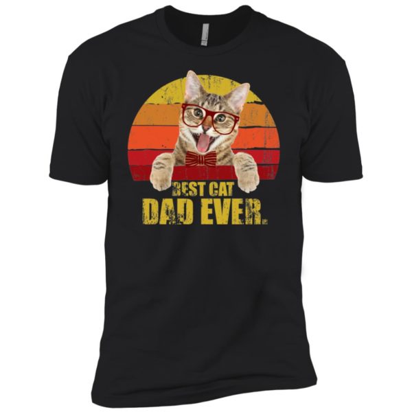 Best Cat Dad Ever Father's Day Shirt