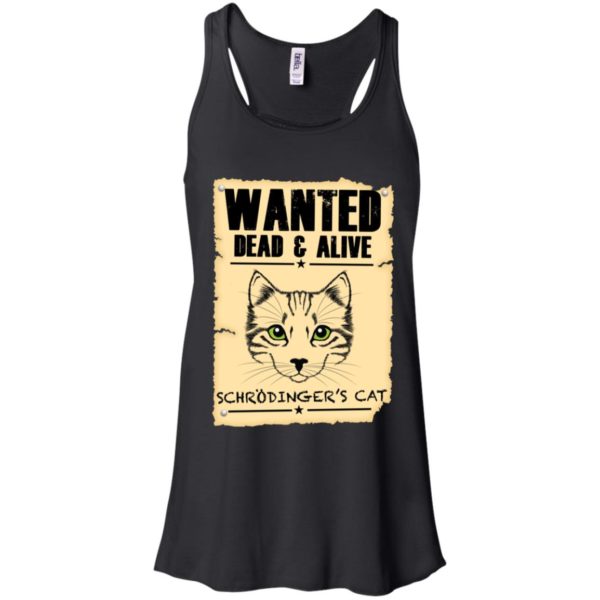 Wanted Dead And Alive Schrodinger’s Cat Shirt