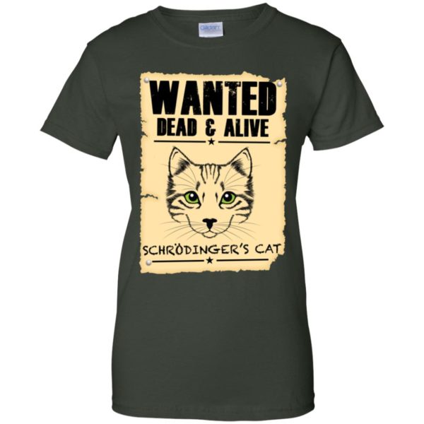 Wanted Dead And Alive Schrodinger’s Cat Shirt