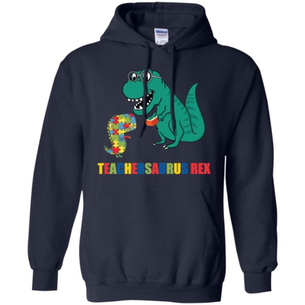 Autism Teacher Dinosaur Teachersaurus Rex Shirt