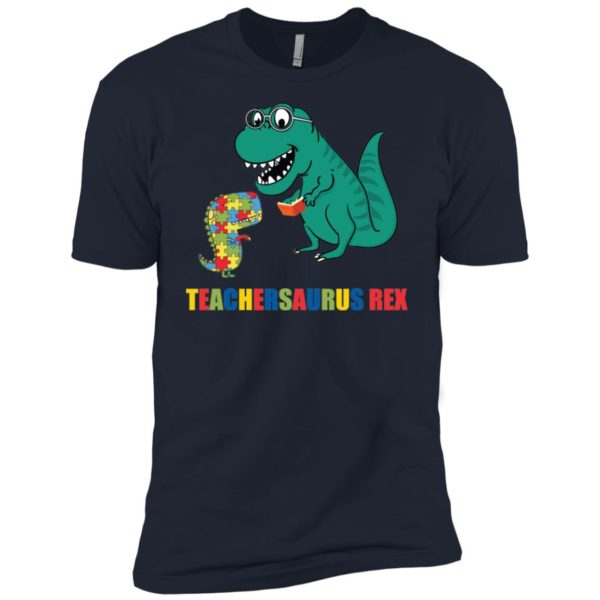 Autism Teacher Dinosaur Teachersaurus Rex Shirt