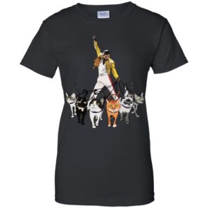 The Singer Freddie Mercury With His Cats Shirt