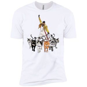 The Singer Freddie Mercury With His Cats Shirt