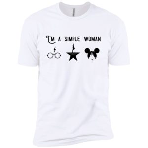I’m A Simple Woman Love Harry Potter Hamilton And Disney Shirt image I’m A Simple Woman Love Harry Potter Hamilton And Disney Shirt