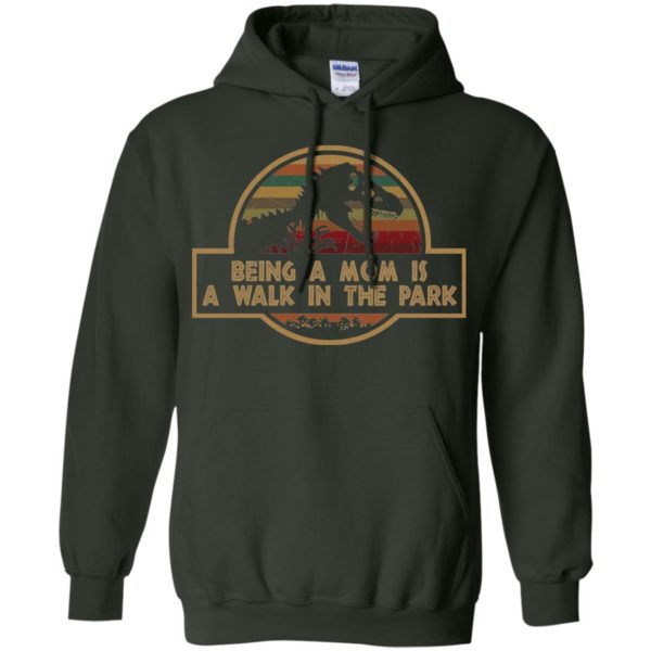 T Rex Being A Mom is A Walk in The Park Shirt
