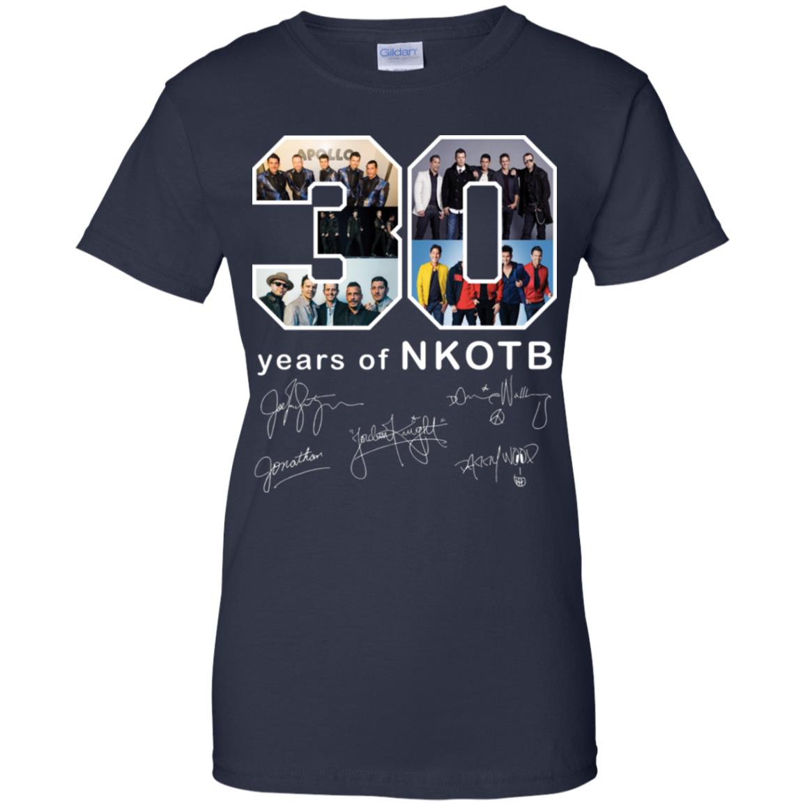 30 Years of NKOTB Signatures Shirt image 30 Years of NKOTB Signatures Shirt