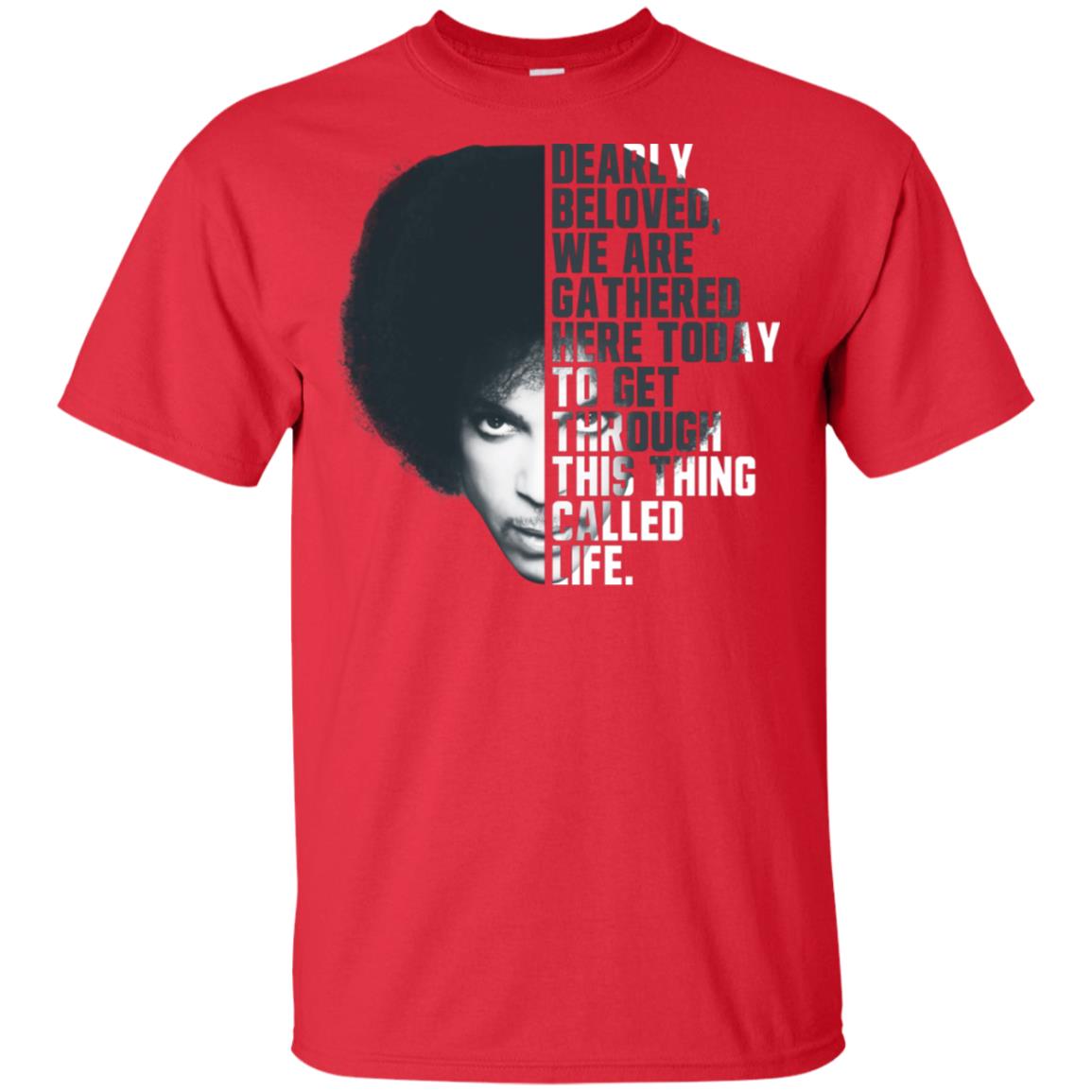 Prince Dearly Beloved We Are Gathered Here Today Shirt image Prince Dearly Beloved We Are Gathered Here Today Shirt