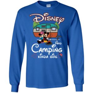 Mickey and Minnie Disney And Camping Kinda Girl Shirt