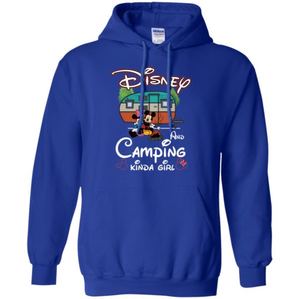 Mickey and Minnie Disney And Camping Kinda Girl Shirt