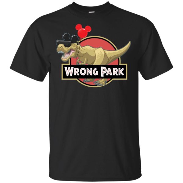 T rex Wrong Park Funny Shirt