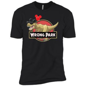 T rex Wrong Park Funny Shirt