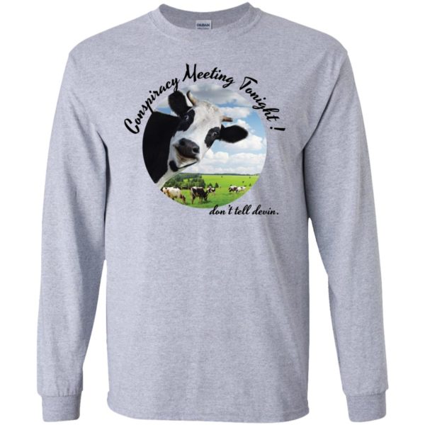 Devin Nunes Cow Conspiracy Meeting Tonight Shirt