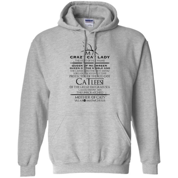 Game of Thrones I'm A Crazy Cat Lady Shirt