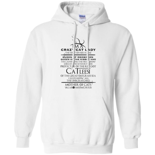Game of Thrones I'm A Crazy Cat Lady Shirt
