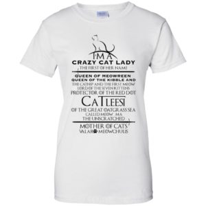 Game of Thrones I'm A Crazy Cat Lady Shirt