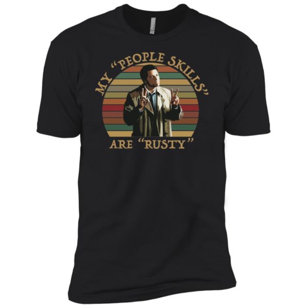 My People Skills Are Rusty Castiel Supernatural Shirt