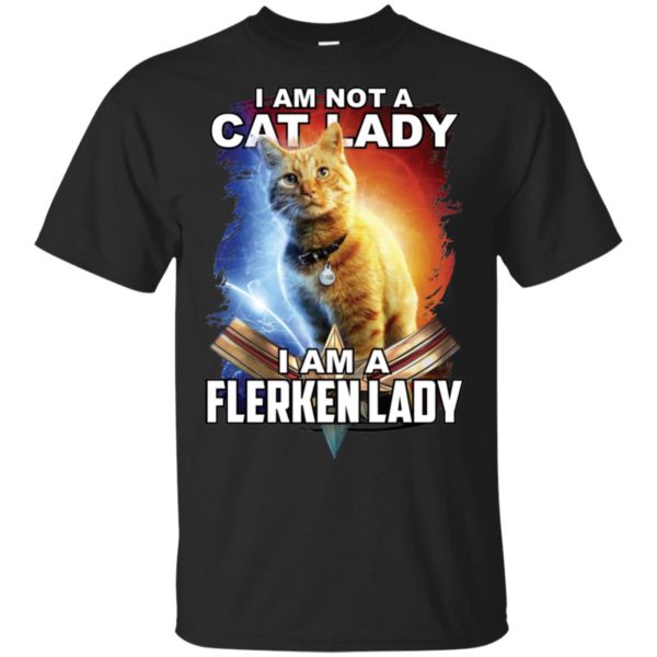 Goose I Am Not A Cat Lady I Am A Flerken Lady Shirt