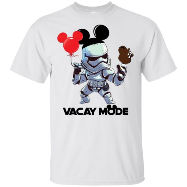 Vacay Mode Storm Trooper Mickey Mouse Disney Shirt