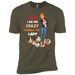 Yes I'm The Crazy Guinea Pig Lady Shirt