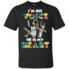 I Am His Voice He Is My Heart Autism Awareness Shirt