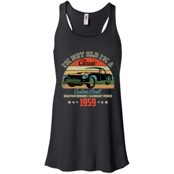 60th Birthday Shirt I'm Not Old I'm Classic 1959 Car Shirt