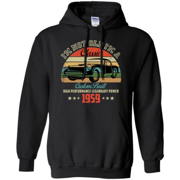 60th Birthday Shirt I'm Not Old I'm Classic 1959 Car Shirt