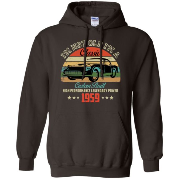 60th Birthday Shirt I'm Not Old I'm Classic 1959 Car Shirt