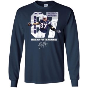 Rob Gronkowski Patriots Thank You For The Memories Shirt